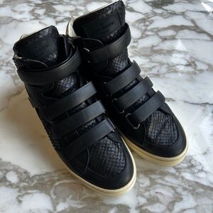 LOUIS VUITTON PYTHON HIGH TOP SNEAKERS